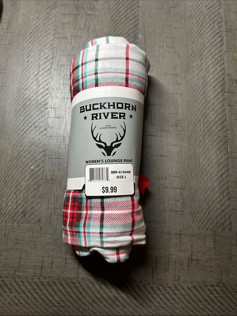 Women's Lounge Pant - Red & Green Plaid